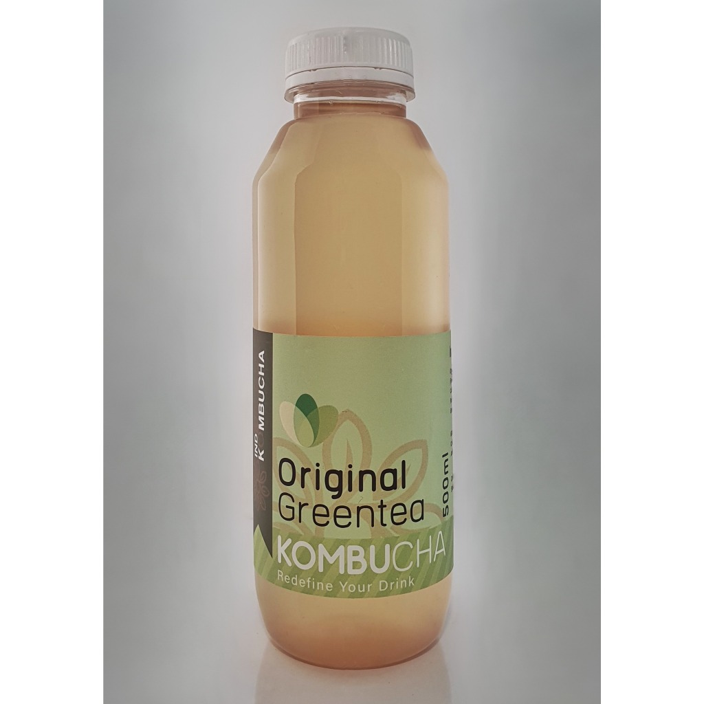 Jual Kombucha rasa Original Green Tea kemasan 500 ml - Indokombucha ...