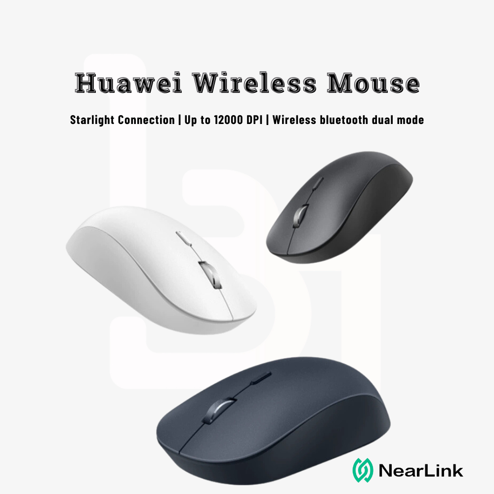 Jual HUAWEI CD26-R - Wireless 2.4G and Bluetooth Mouse with NearLink ...