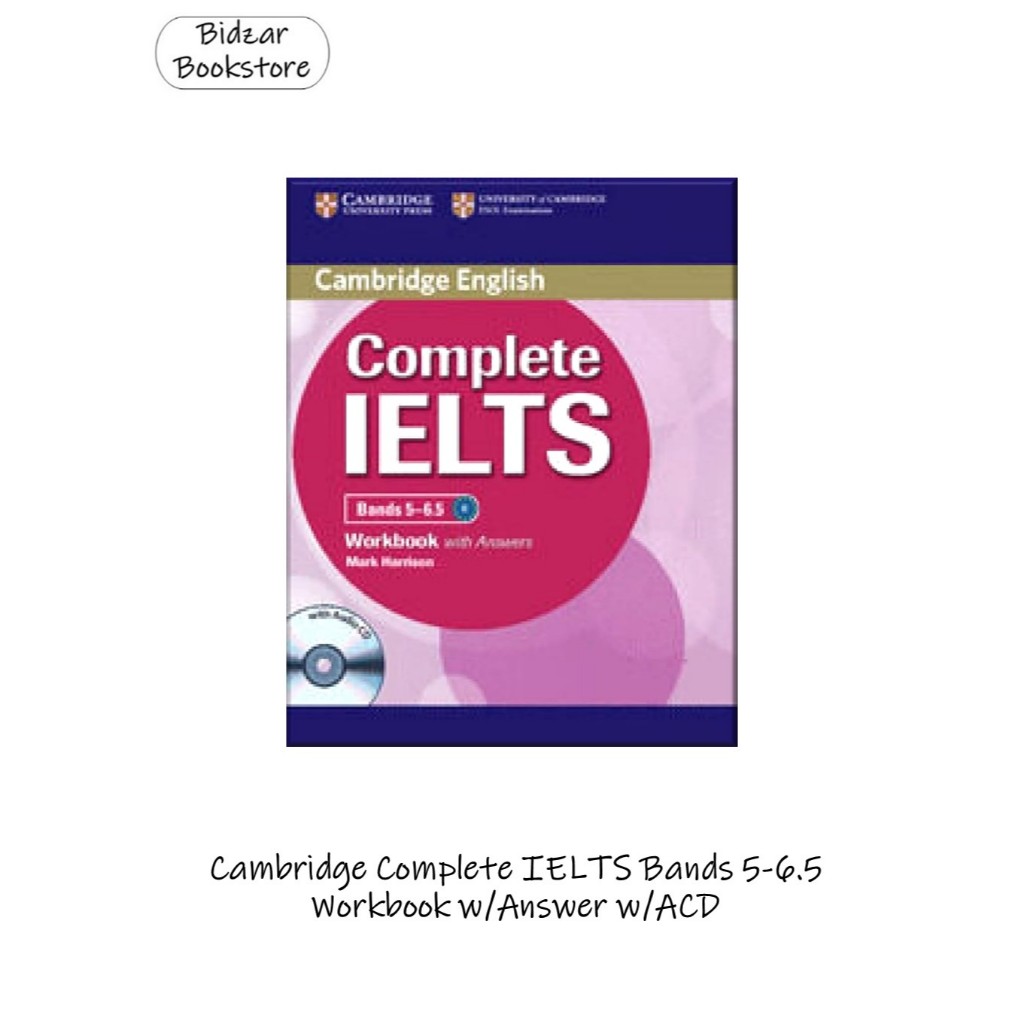 Jual cambridge complete ielts bands 5 6 5 workbook with answers w acd