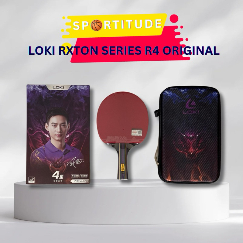 Jual Bat Pingpong LOKI RXTON Series R4 ORIGINAL | Shopee Indonesia