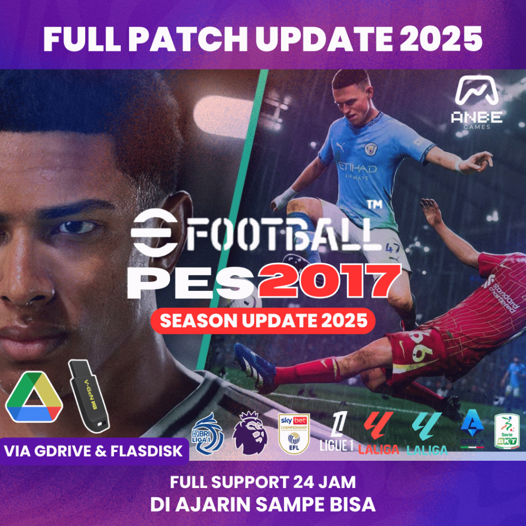 Jual PES 2017 season Update 2025 Game PC Terbaik Shopee