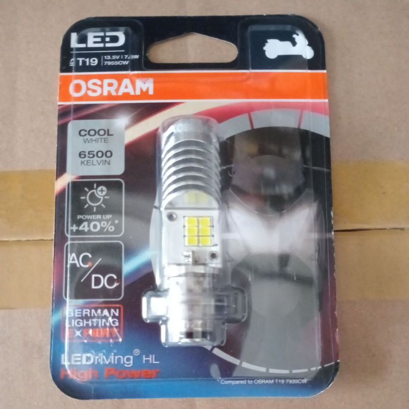 Jual BOLAM DEPAN LED OSRAM PUTIH AC/DC 13,5V/7W BISA UNTUK SEGALA JENIS ...