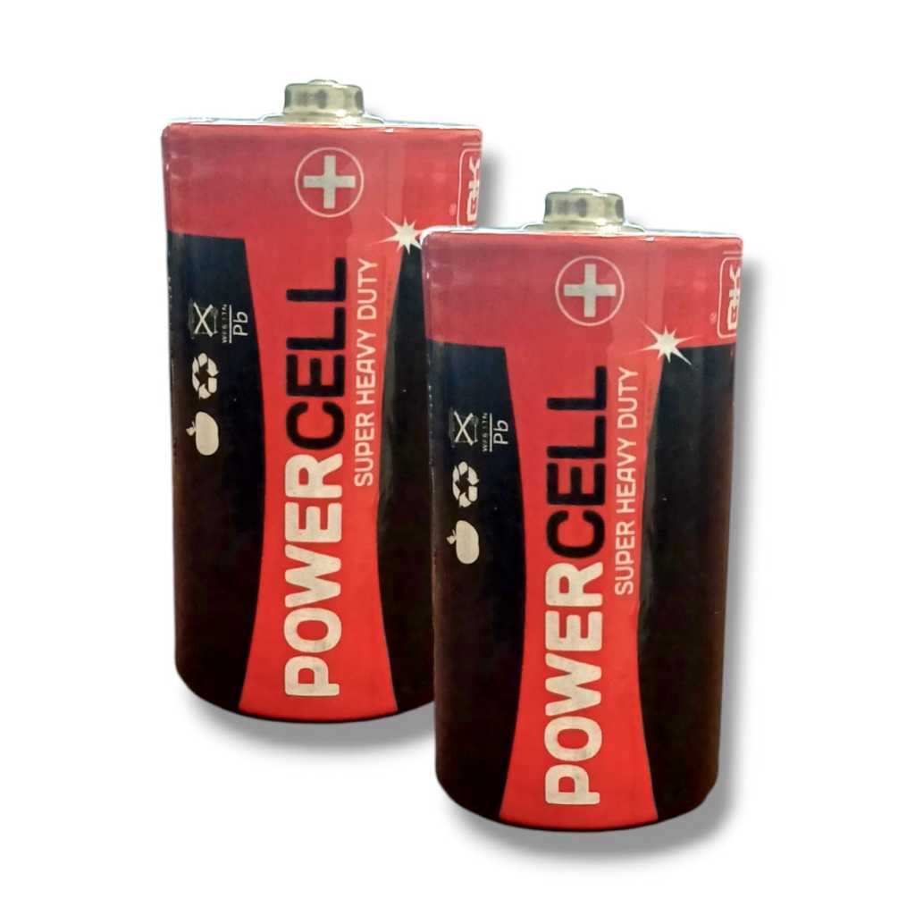 Jual Baterai C Powercell Original Battery Size C R14 UM-2 1pcs | Shopee ...