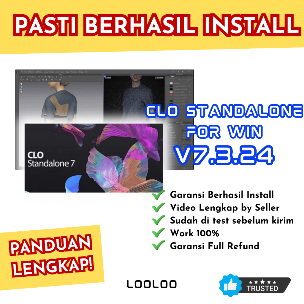 Jual CLO Standalone Versi 7.3.240 Paling TERBARU 3D Fashion - Aplikasi ...