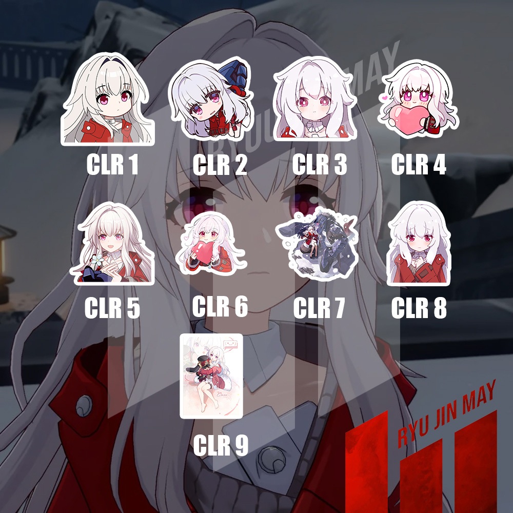 Jual Sticker Anime - Honkai Star Rail - Clara | Shopee Indonesia