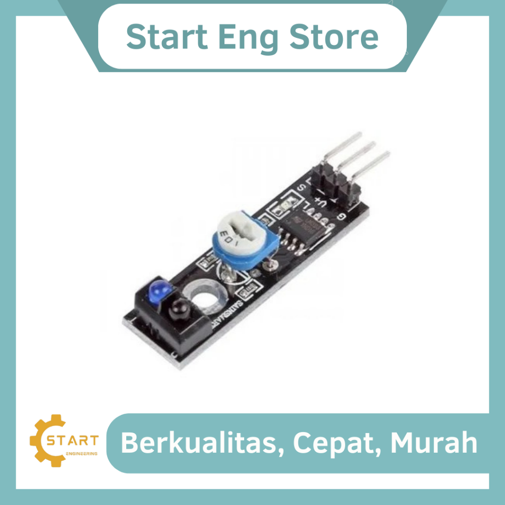 Jual Infrared Line Tracking Black White Detection Sensor | Shopee Indonesia