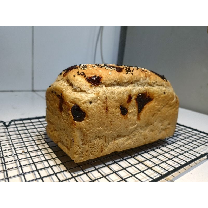 Jual Roti Gandum Kurma Raisin (Bebas Gula, Susu,Telur,Butter) | Shopee ...