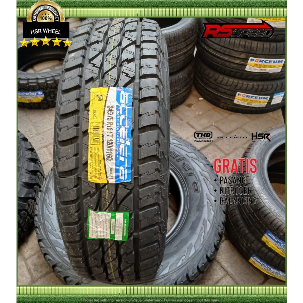 Jual Ban Mobil Standar Ford Everest Ring 16 Ukuran 245 75 R16 Merek ...