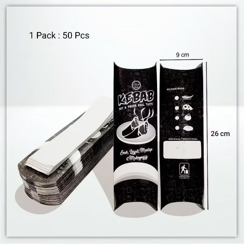 Jual Bok Kebab Jumbo Hitam | Shopee Indonesia