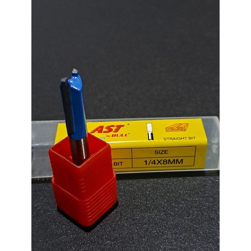 Jual AST STRAIGHT BIT Mata Profil Kayu Straight Bit 1/4