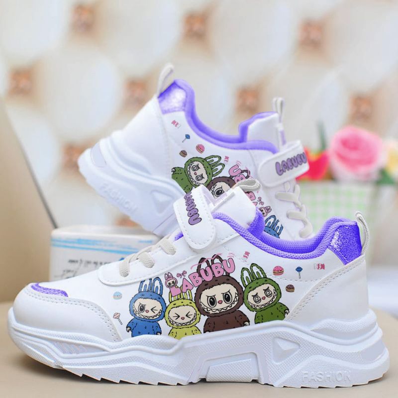 Jual SEPATU ANAK MOTIF LABUBU VIRAL SNEAKERS ANAK PEREMPUAN SD TK ...