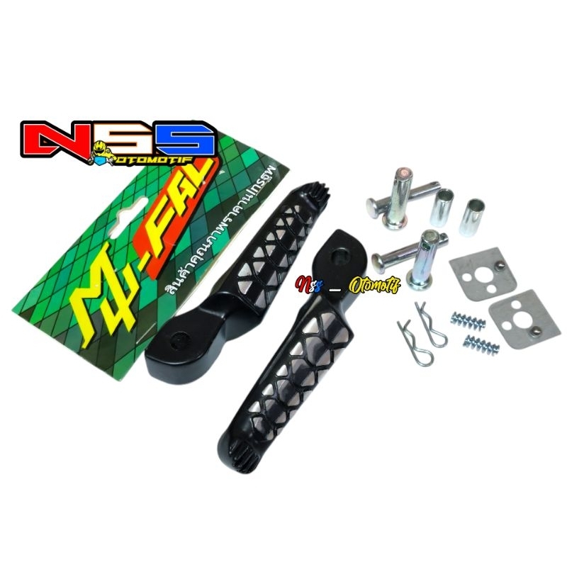 Jual Jalu Step Mu-Fac Black Series Jalu Footstep Belakang Motor Mio ...