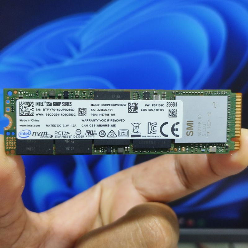 Jual SSD NVME INTEL 256GB SENTINEL 93% | Shopee Indonesia