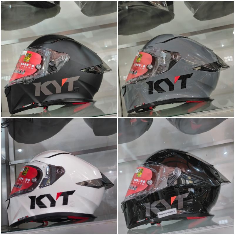 Jual Helm Full Face KYT R2R Solid ORIGINAL | Shopee Indonesia