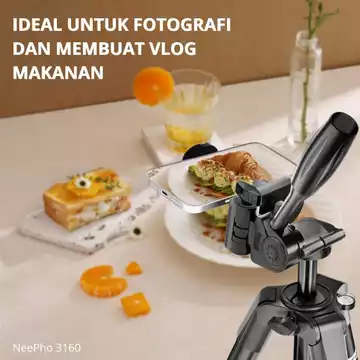 NeePho 3160 Tripod Sultan Multifungsi Photography Kamera Cellphone DSLR