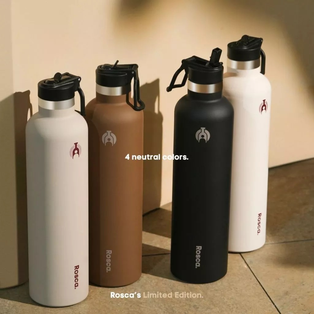 Jual Rosca Jorajug EOTE Tumbler Stainless 1.1 Liter Botol Minum 1.1 ...