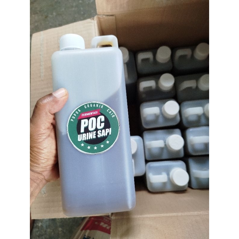 Jual POC urin sapi fermentasi kemasan 1 liter | Shopee Indonesia