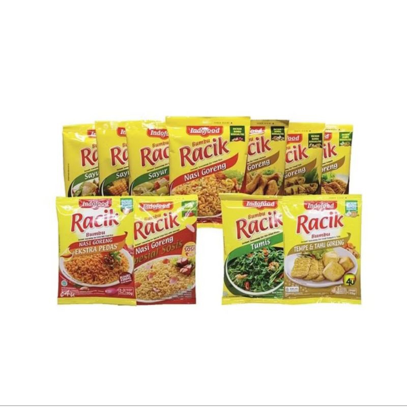 Jual Bumbu instan Racik Indofood 1 renceng isi 10 sachet | Shopee Indonesia