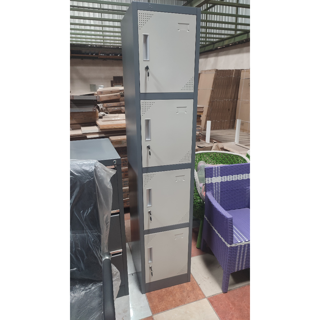 Jual Loker Besi 4 Pintu Lemari Loker Locker Cabinet Besi - Acero AAL ...