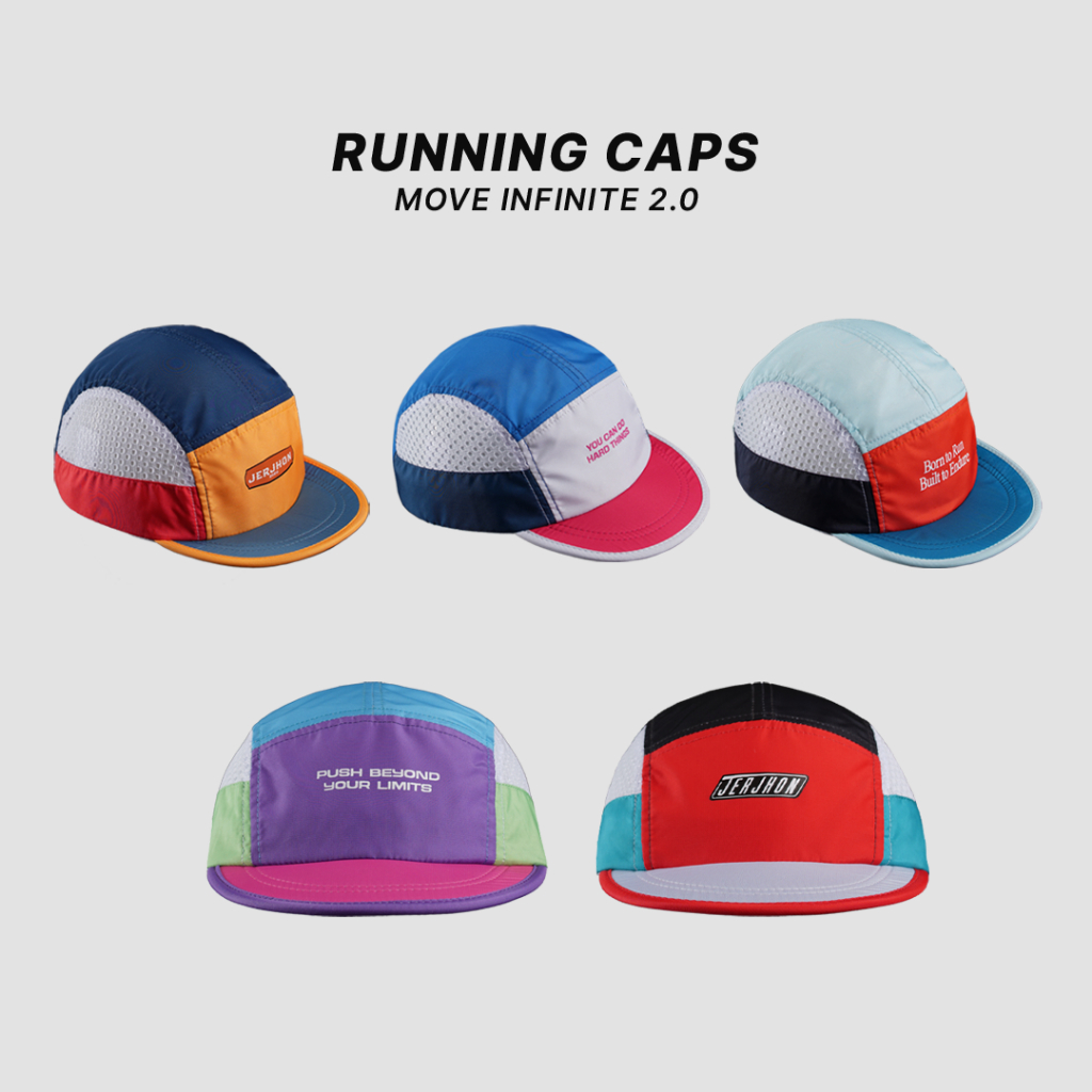 Jual Jerjhon Topi Lari - Run infinite running caps 2.0 | Shopee Indonesia
