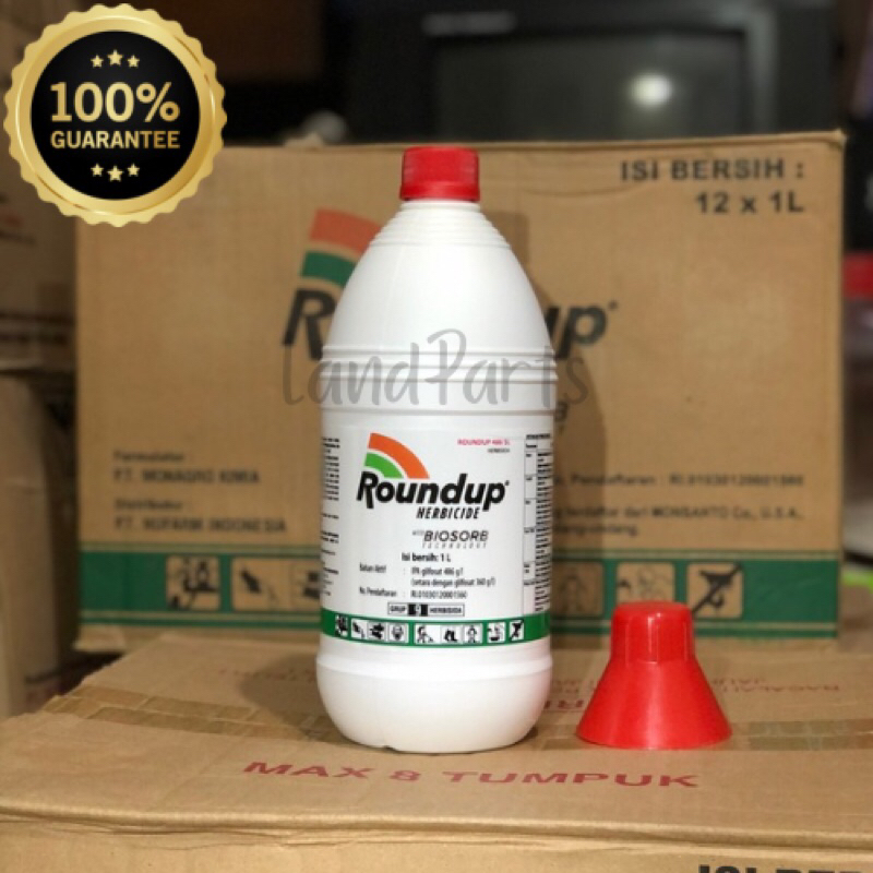 Jual Roundup Pembasmi Rumput Liar / Roundup Biosorb 486 SL (1 Liter ...