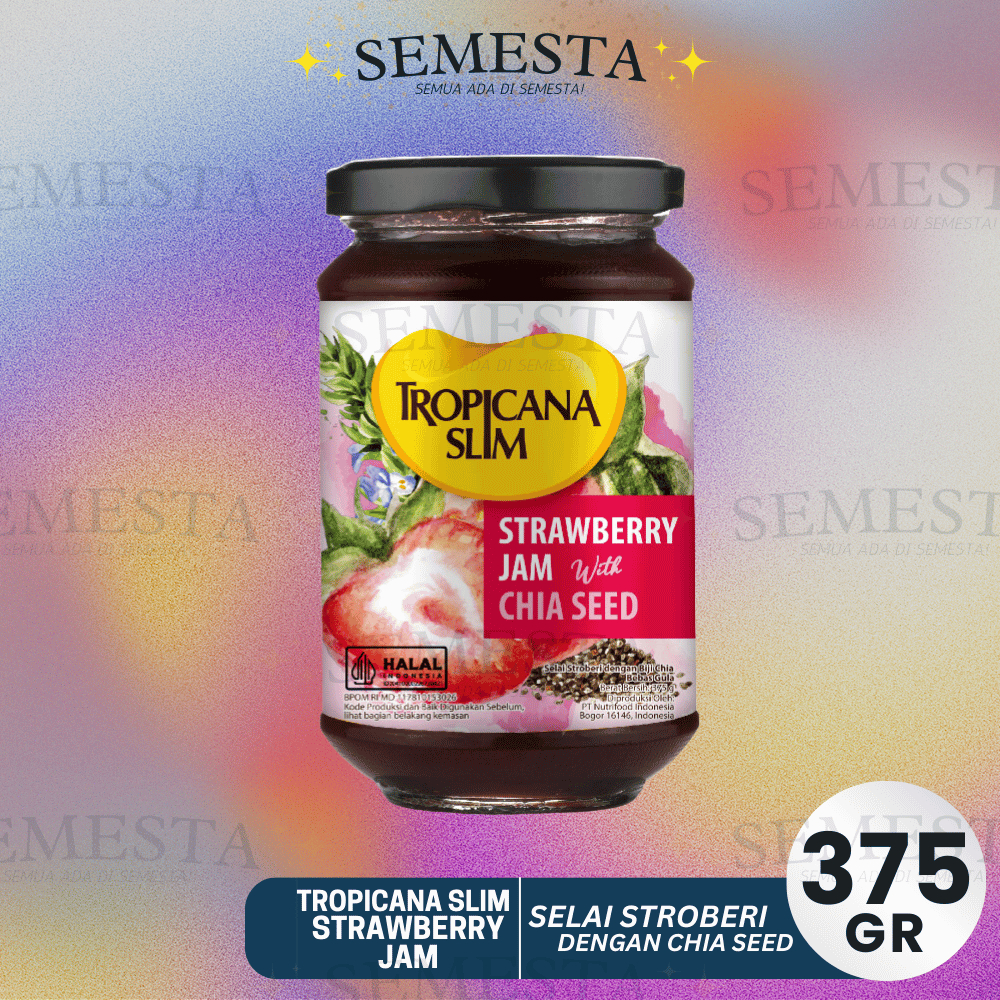 Jual TROPICANA SLIM STRAWBERRY JAM 375g SELAI STROBERI | Shopee Indonesia
