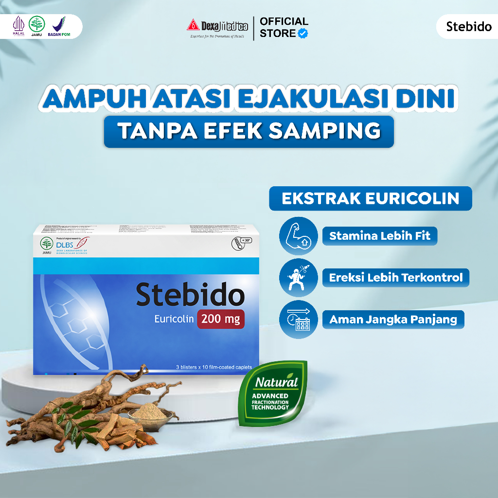 Jual Stebido Herbal Peningkat Stamina Pria Dewasa Terbaik - Stebido 30 ...