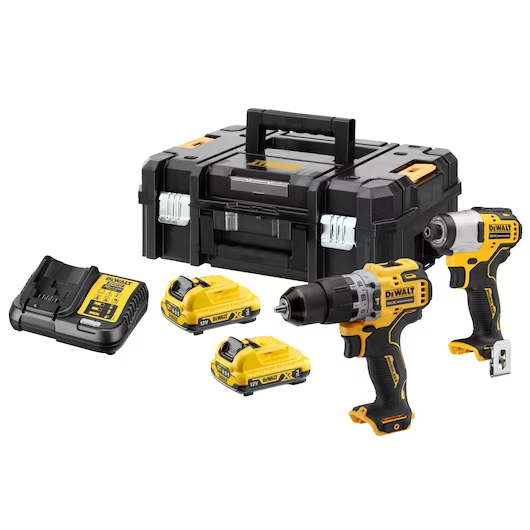 Jual DeWALT DCK2111L2T Brushless DeWALT DCD706 + DCF801 Compact Combo ...