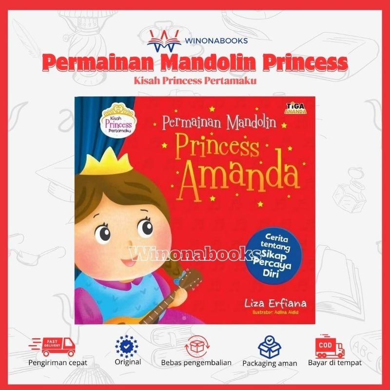 Jual Kisah Princess Pertamaku : Permainan Mandolin Princess Amanda seru ...