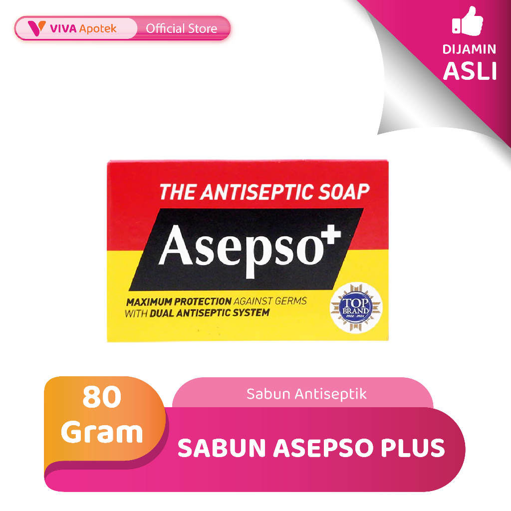 Jual Sabun Asepso Plus Sabun Antiseptik (80 Gram) | Shopee Indonesia