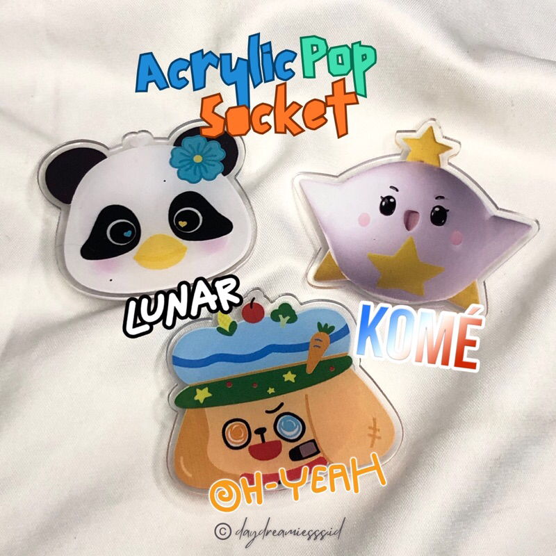 Jual ACRYLIC POP SOCKET AND KEYCHAIN GMMTV SHIP NEW CHARACTER 04 ...