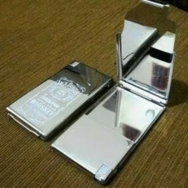 Jual KOTAK ROKOK KOREK API SLIM POLOS STAINLESS 95 TEMPAT ROKOK STENLIS ...