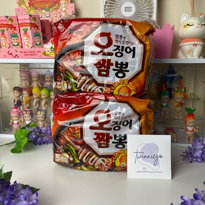 Jual [READY SIAP KIRIM] OJINGO JJAMPPONG KOREA MIE INSTANT NOODLE ...