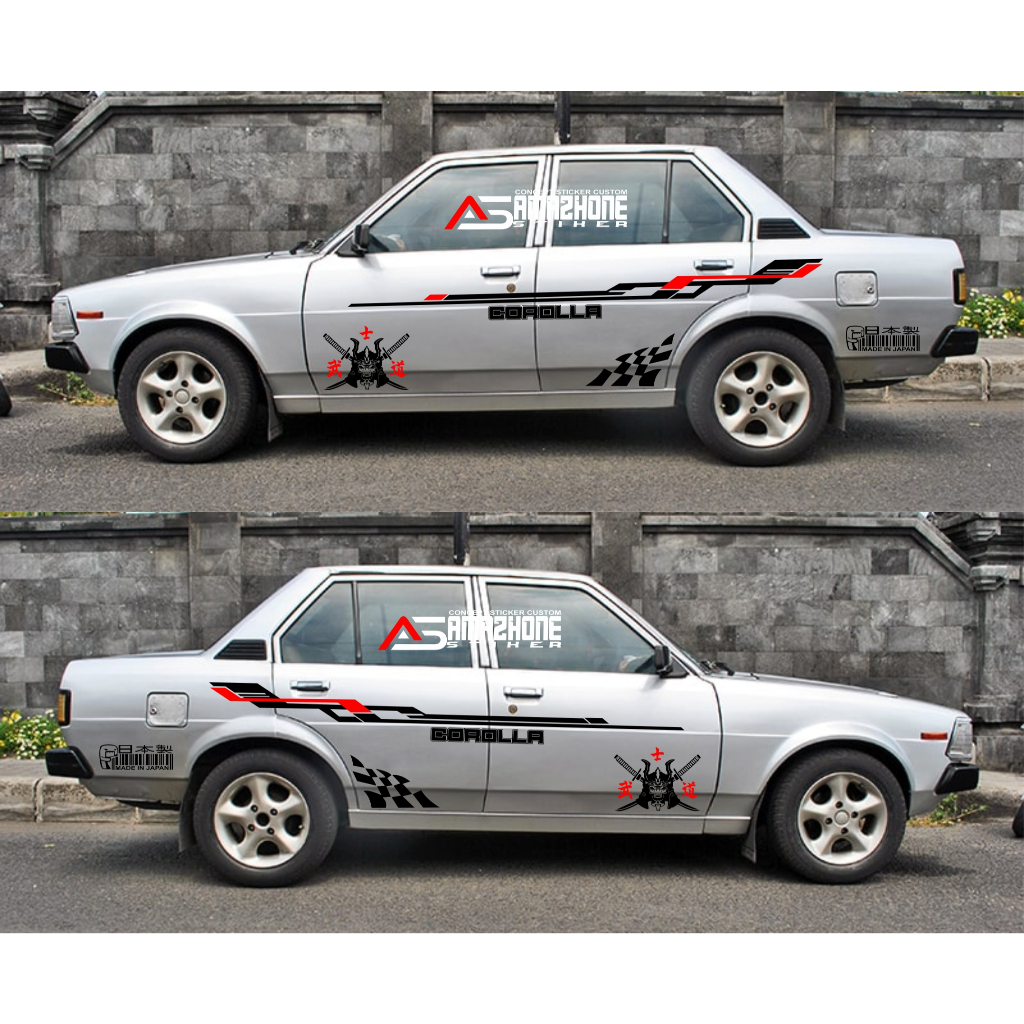 Jual STIKER MOBIL SEDAN STICKER CAR CIVIC SEDAN CIVIC ACCORD VIOS ...