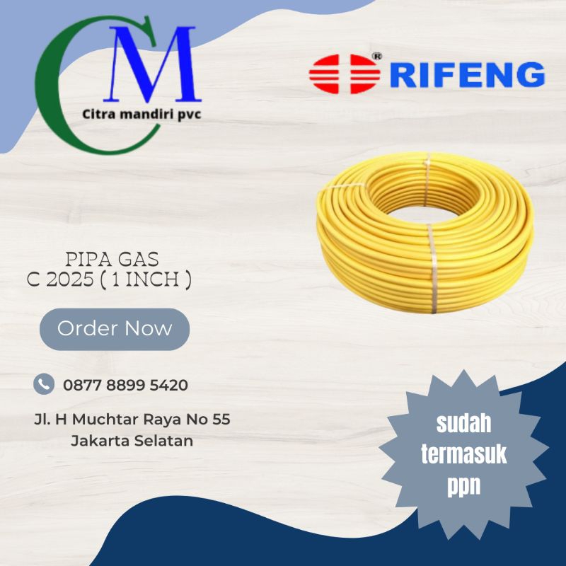 Jual Pipa Gas - C 2025 ( 1 inch ) - Rifeng | Shopee Indonesia