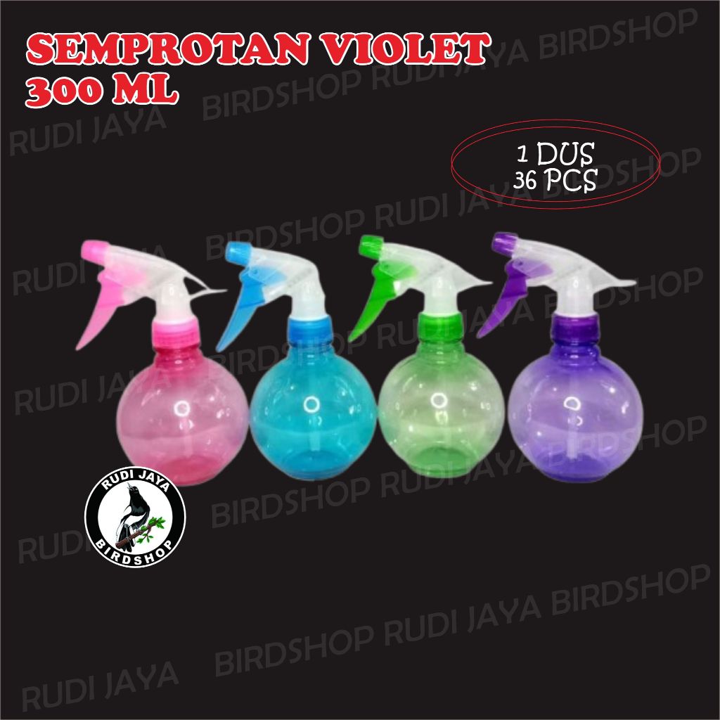 Jual SEMPROTAN VIOLET 300 ML 1 DUS 36 PCS SPRAYER BULAT JETSPRAY UNTUK ...