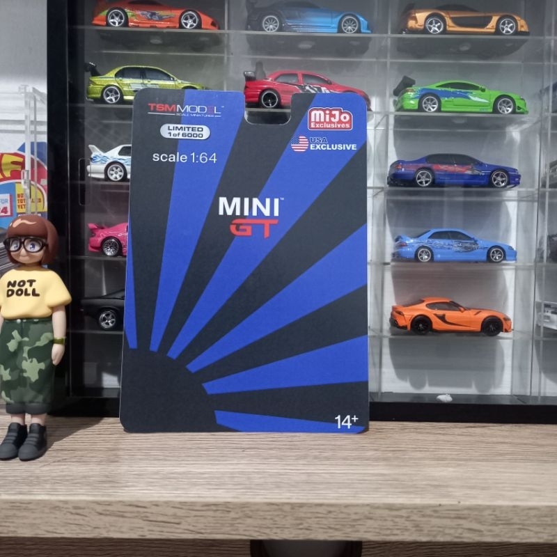Jual Custom Card Nissan GT-R R35 LBWK Candy Blue #34 MiniGT | Shopee ...