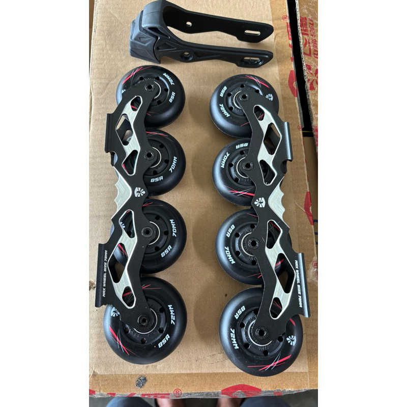 Jual frame set lepasan sepatu roda junior s7 mounting flat 150mm ...