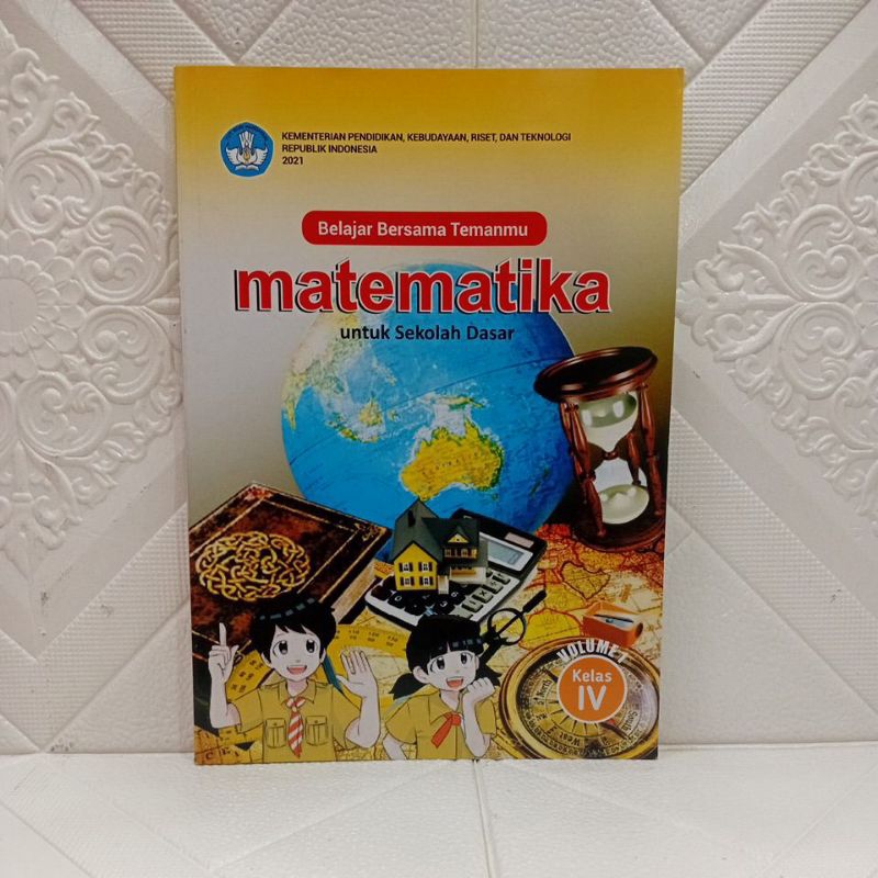 Jual Buku Matematika volume 1 Kelas 4 SD kurikulum Merdeka | Shopee ...
