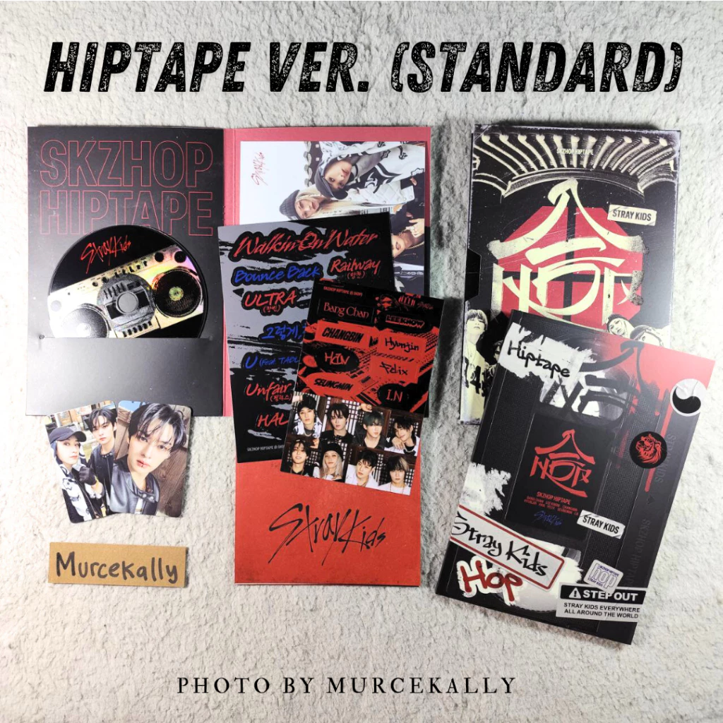 Album Sealed STRAY KIDS SKZHOP HIPTAPE Versi Tanpa Web Benefit