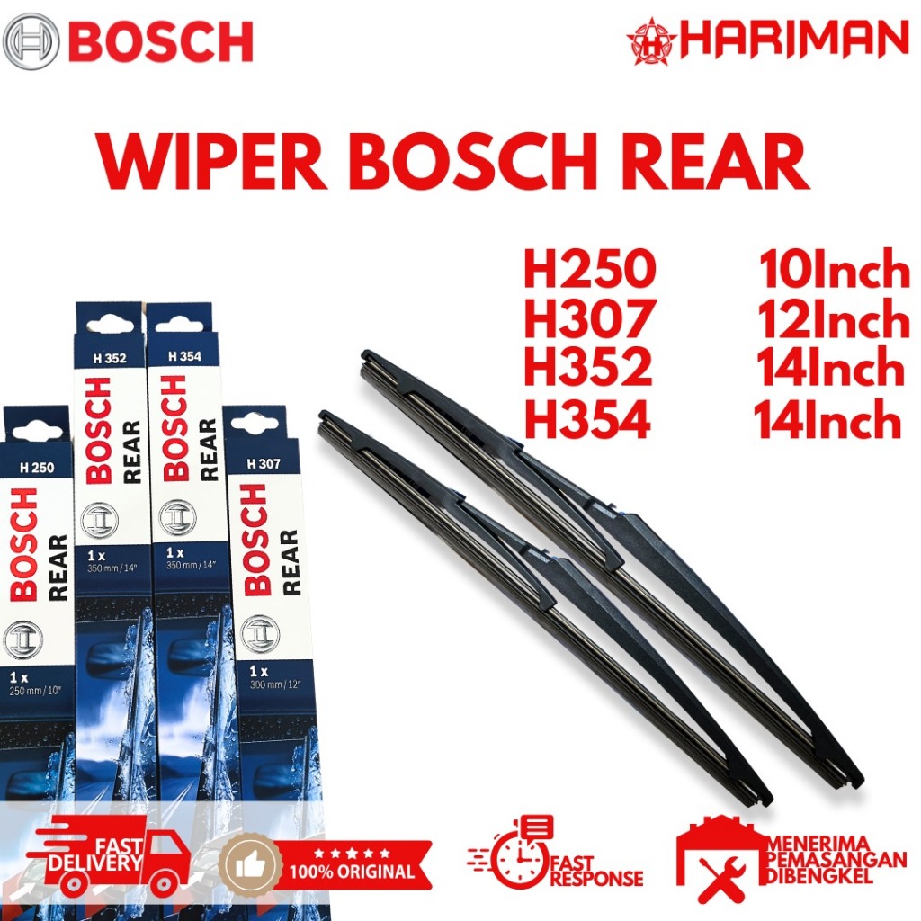 Jual WIPER BELAKANG BOSCH H307 12
