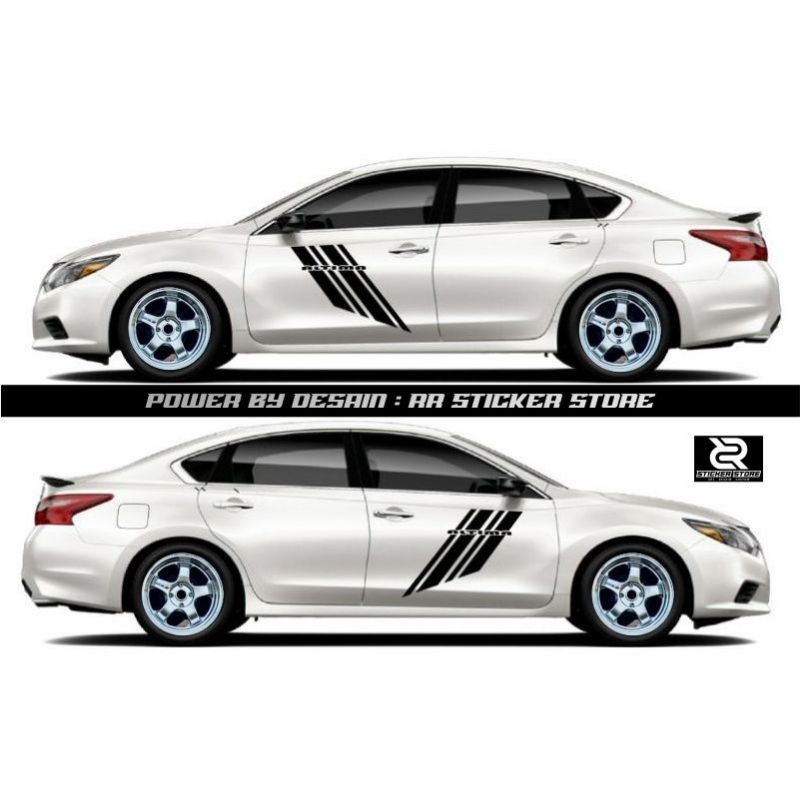 Jual Sticker mobil Vios civic Corolla sticker terlaris mobil Vios Civic ...