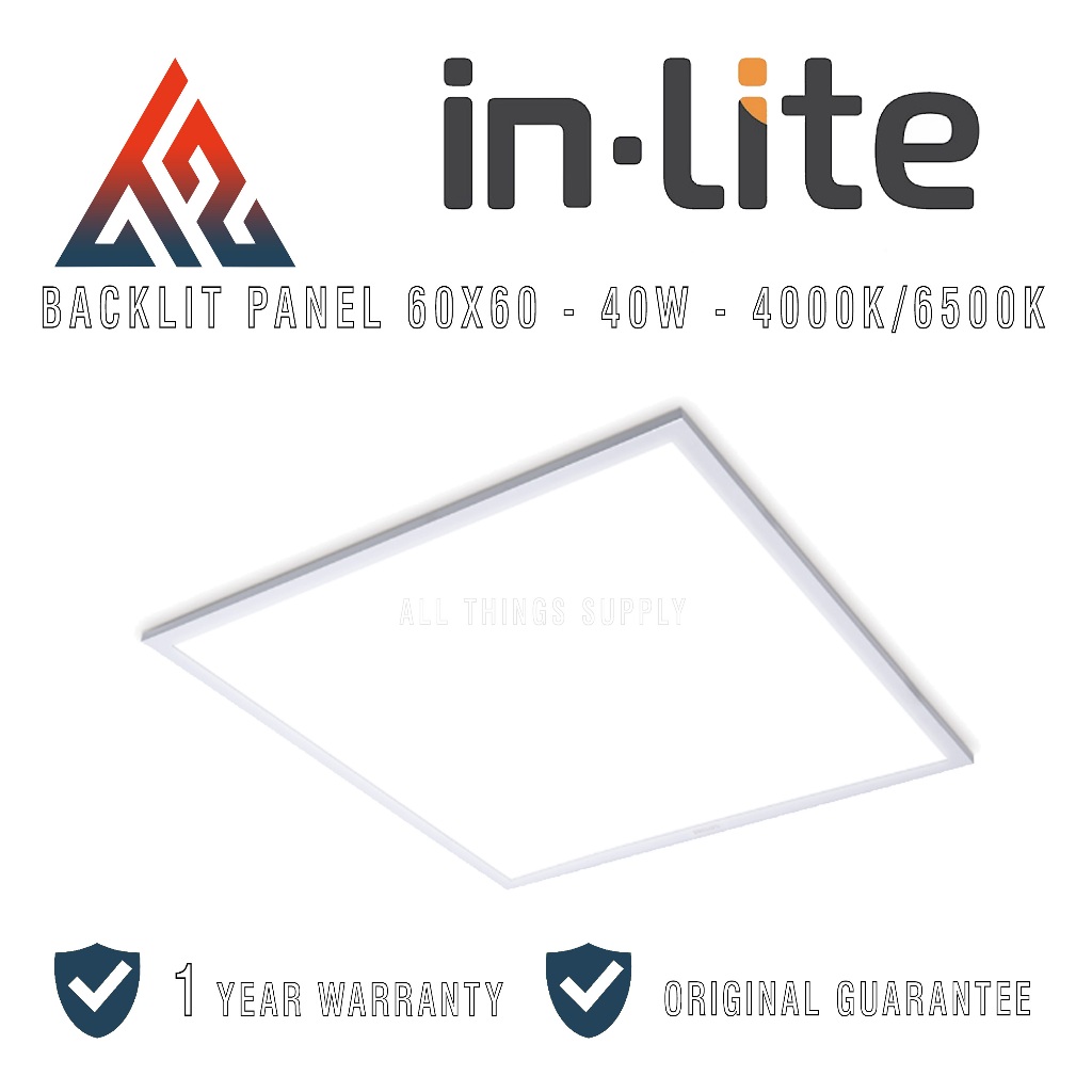 Jual Inlite INBP-6060 LED Lampu Downlight 60X60 Backlit Slim Panel 40W ...