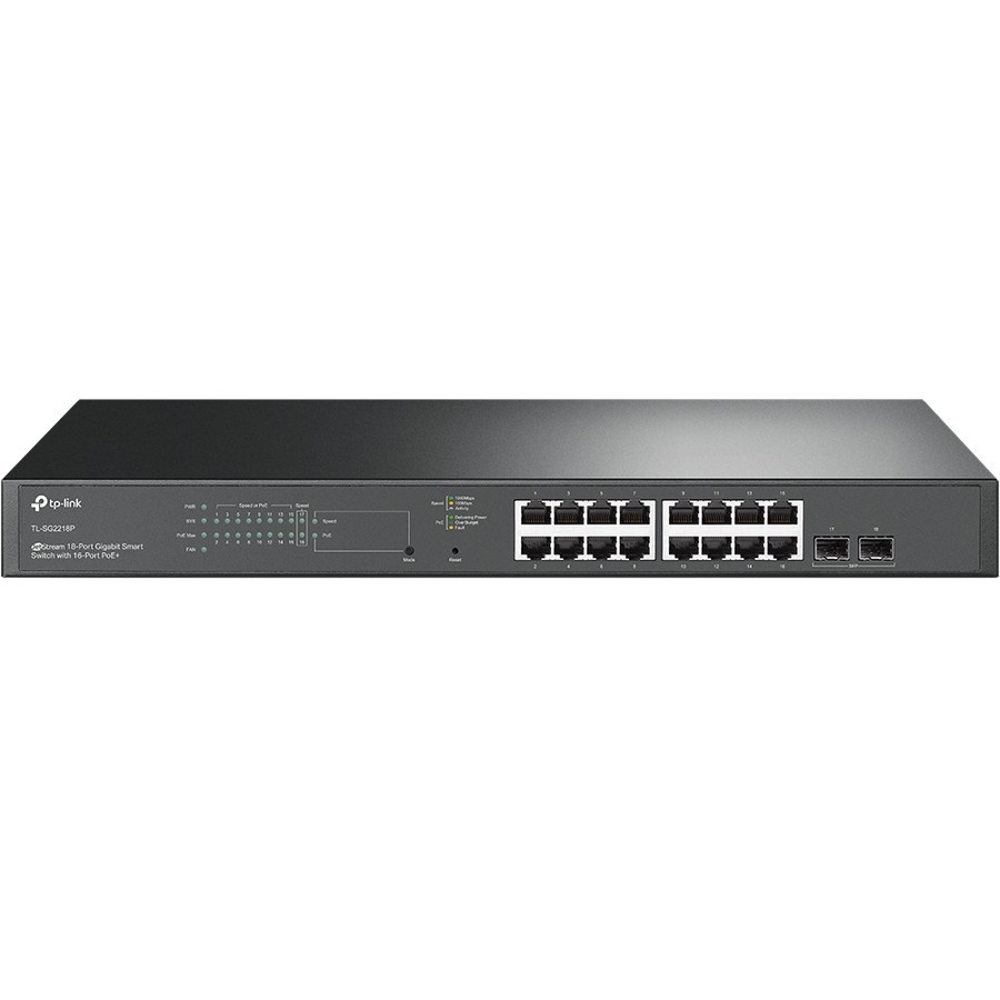 Jual TP-LINK TL-SG2218P JETSTREAM 18-PORT GIGABIT SWITCH WITH 16-POE+ ...