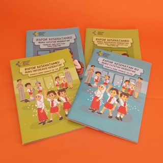 Jual Buku Raporkes, Rapor Kesehatanku SD SMP SMA, Buku Kesehatan ...