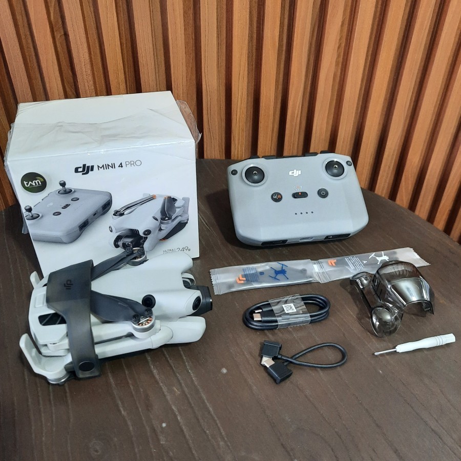 Jual DJI Mini 4 Pro DJI RCN2 Drone Secondhand Fullset Like New | Shopee ...