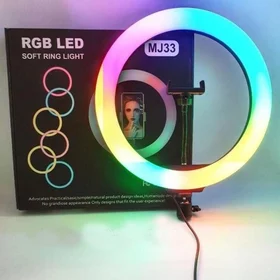 Soft Ring Light RGB LED MJ33 Ring 33cm 13 Inch Ring Selfie