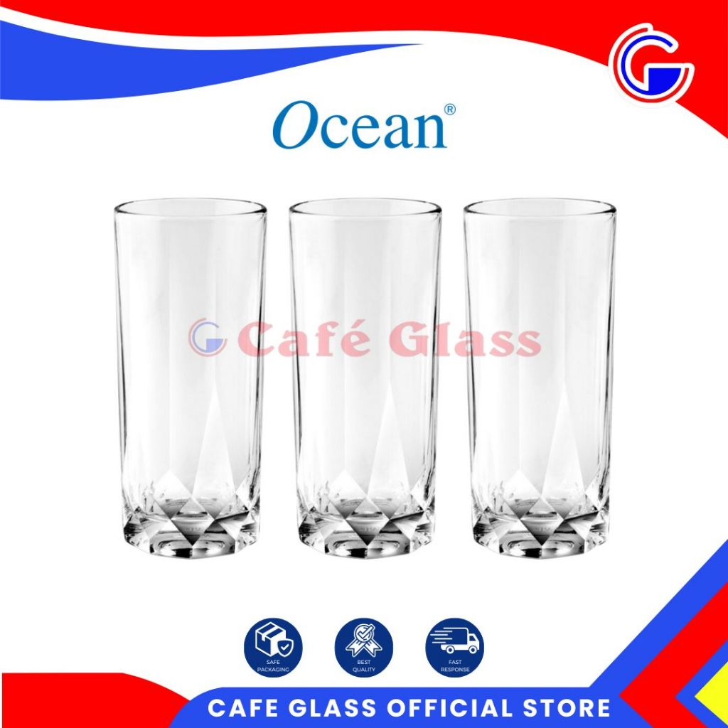 Gelas Kaca Connection Long Drink - Gelas Jus - Gelas Soft Drink - Gelas Ocean 430Ml Ip02809L