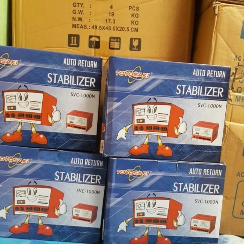 Jual TOYOSAKI Stabilizer Stavol Listrik Stablizer 1000VA | Shopee Indonesia