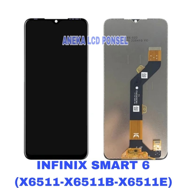 Jual LCD+TOUCHSCREEN INFINIX SMART 6 (X6511-X6511B-X6511E) FULLSET ...